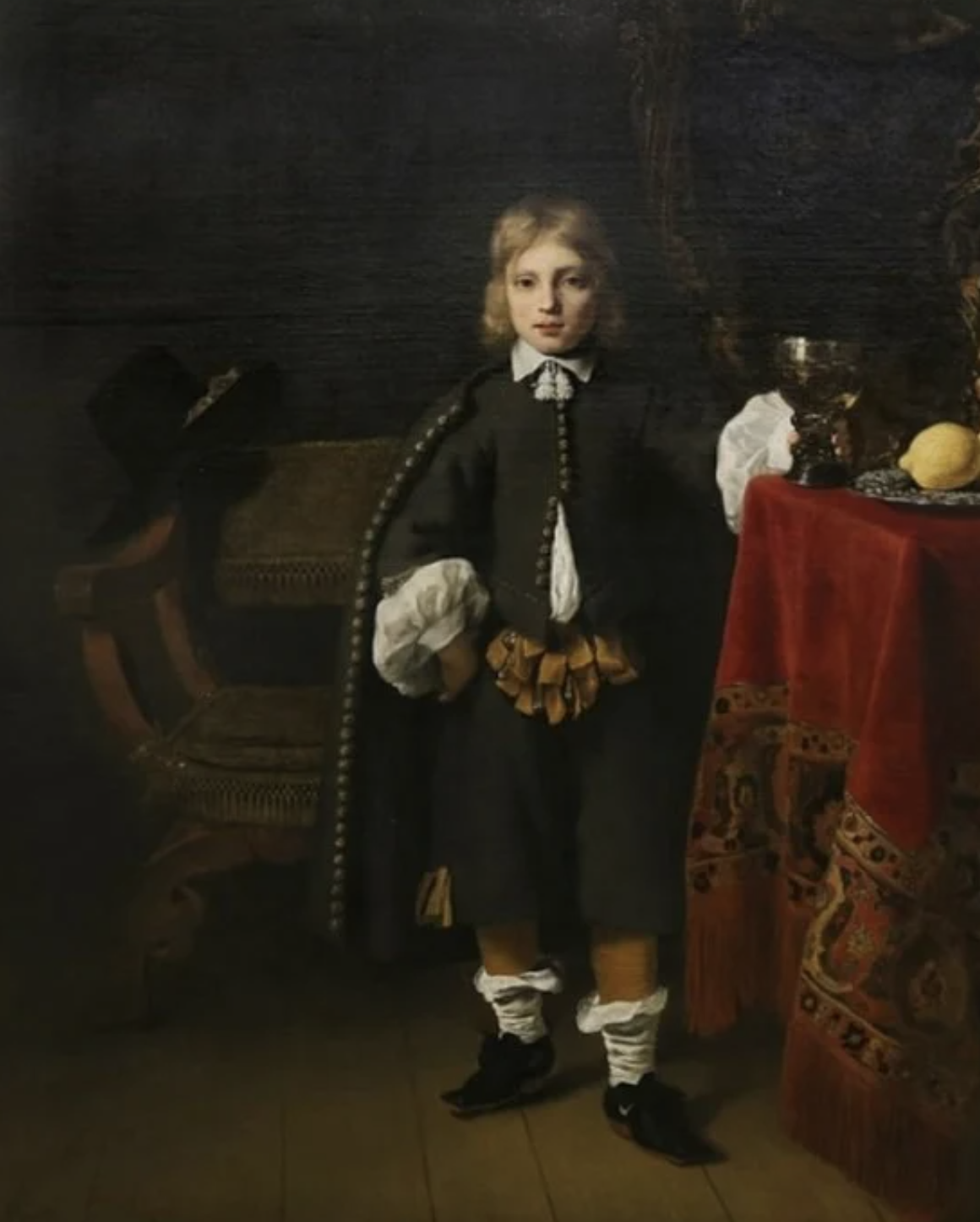 Mistério. Mãe e filha descobrem ténis da Nike numa pintura do século XVII exposta em Londres