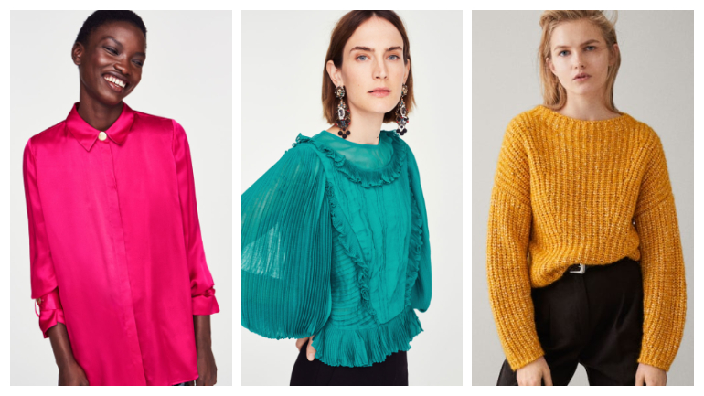 Peças coloridas para combater um inverno cinzento