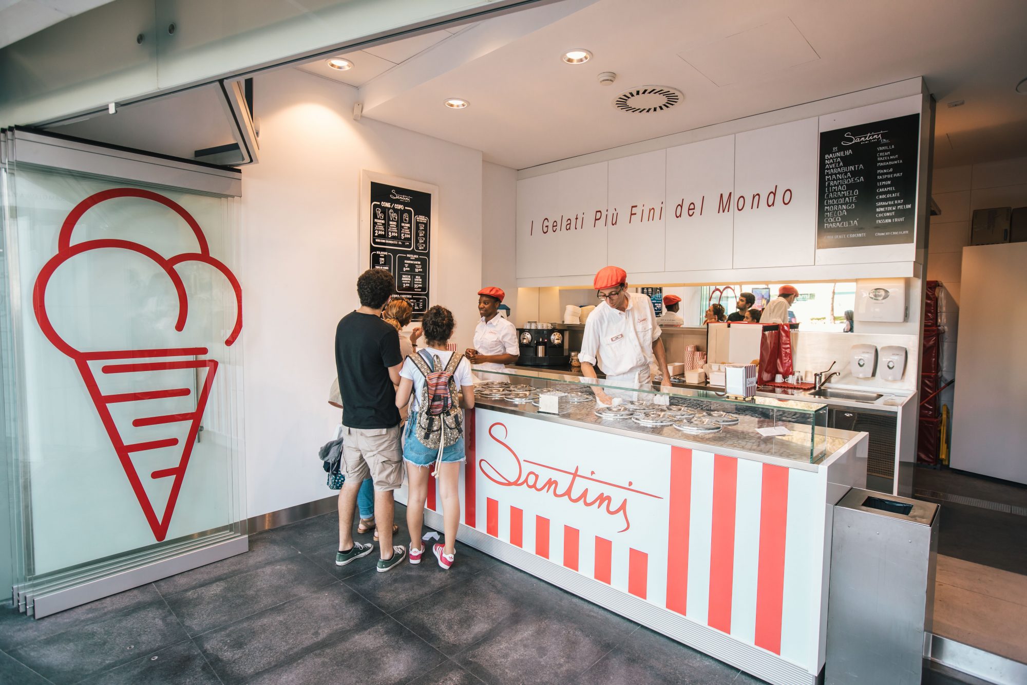 Santini. Já há mais dois espaços em Lisboa para se lambuzar de gelados