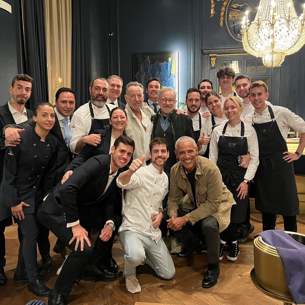 Obama, Springsteen e Spielberg jantaram em Barcelona. Conheça o restaurante que lhes encheu as medidas