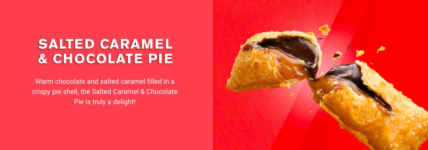 McDonald’s fez magia e criou uma nova tarte de chocolate e caramelo salgado
