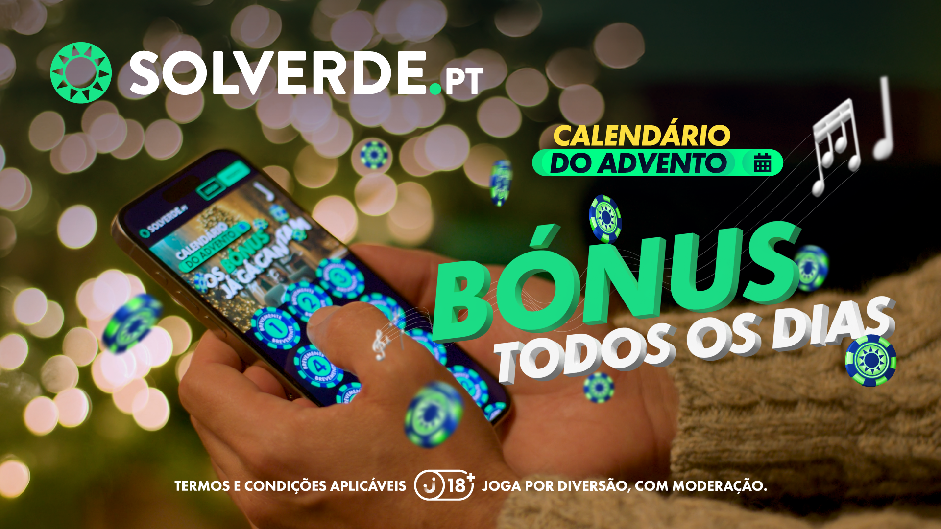 Dezembro traz uma surpresa diferente a cada dia com a Solverde.pt. Fique a par das ofertas imperdíveis