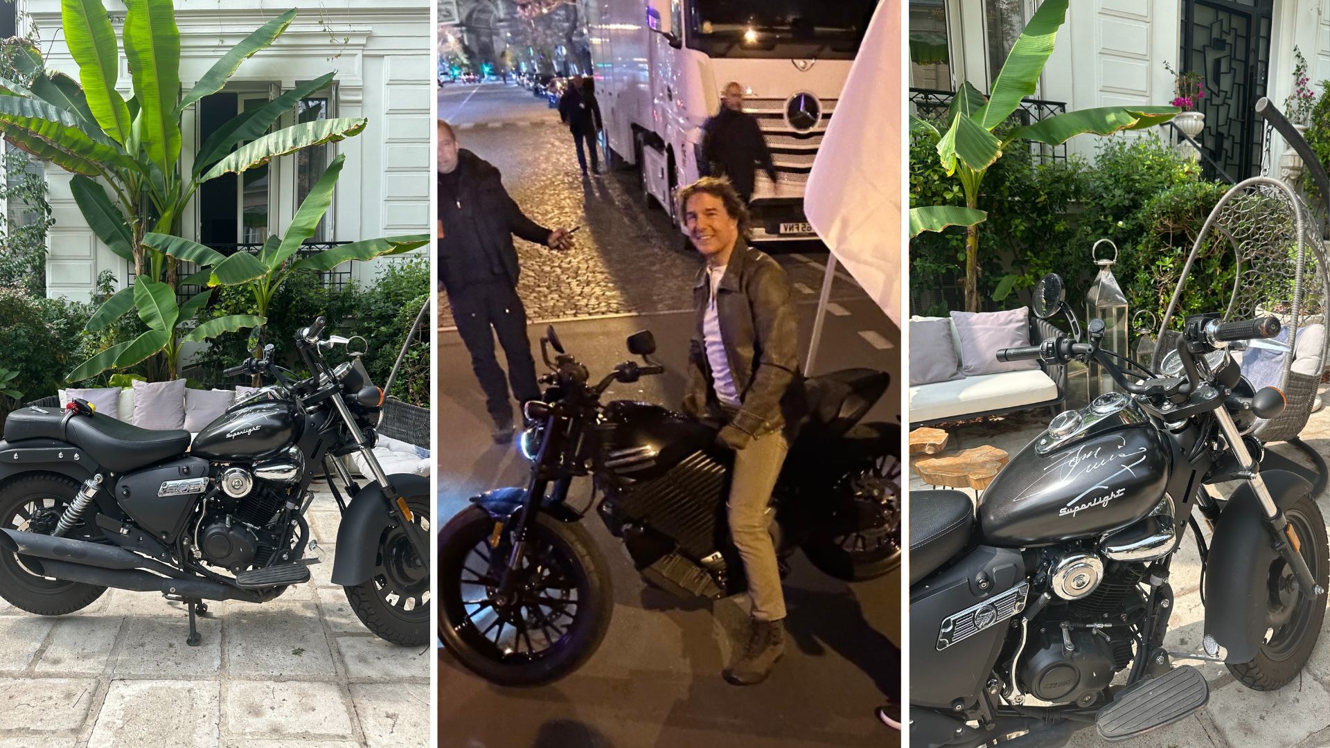 Mota assinada por Tom Cruise vai a leilão — e custa menos do que um carro usado. Saiba como licitar