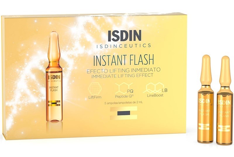 Isdin, Instant Flash com Efeito Lifting Imediato Ampolas
