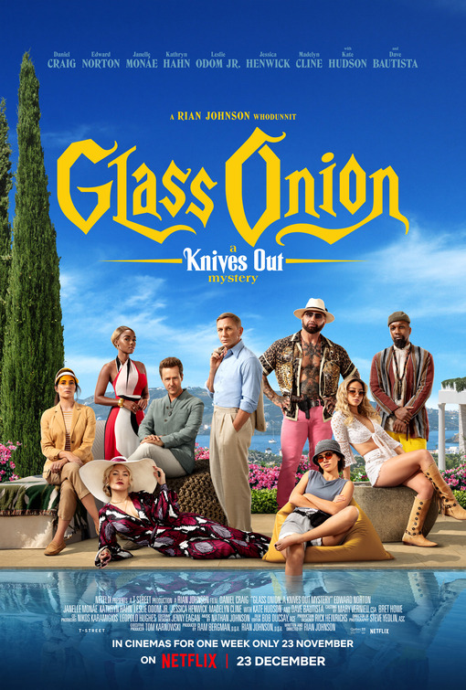 Glass Onion: Um Mistério Knives Out  Rian Johnson promete continuar  fazendo filmes da série enquanto deixarem - Cinema com Rapadura