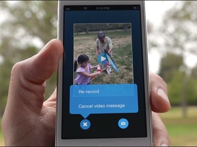 Mensagens de vídeo no Skype para smartphones iOS e Android