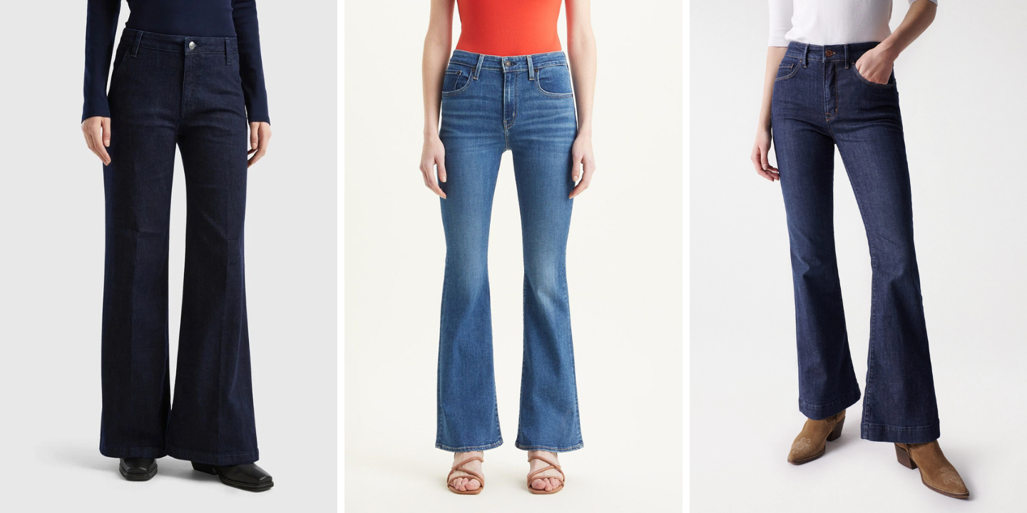 As flare jeans favorecem todos os corpos (e ficam bem em qualquer look). 10 pares desde 17,99€