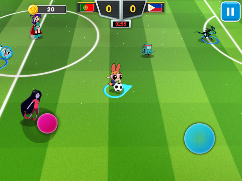 Os desenhos animados também jogam à bola na Liga Toon - Apps