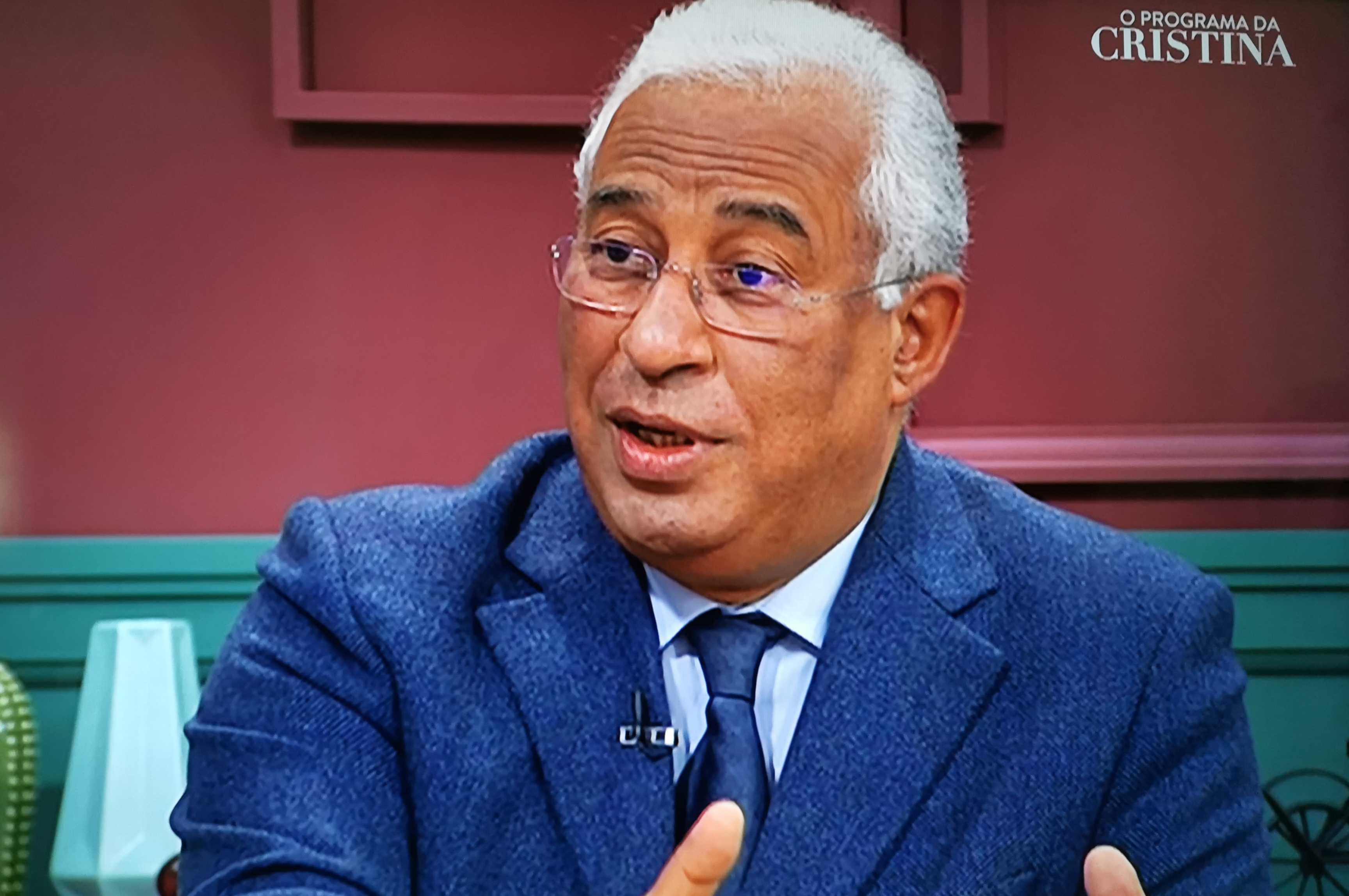 Primeiro-ministro foi à “casa” de Cristina Ferreira apelar aos portugueses para, na Páscoa, não visitarem a família na terra