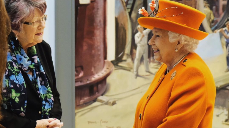A Rainha Isabel II fez a primeira publicação no Instagram