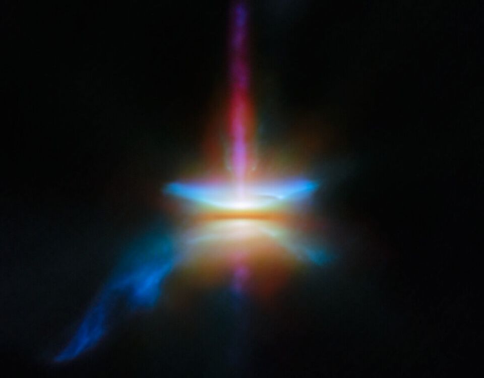 Novo olhar telescópico mostra como os planetas nascem no caos