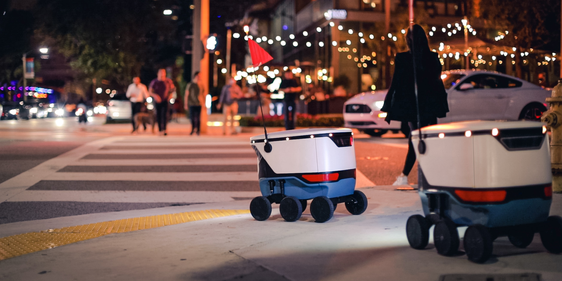 Uber Eats testa entrega de comida com robots autónomos em Miami