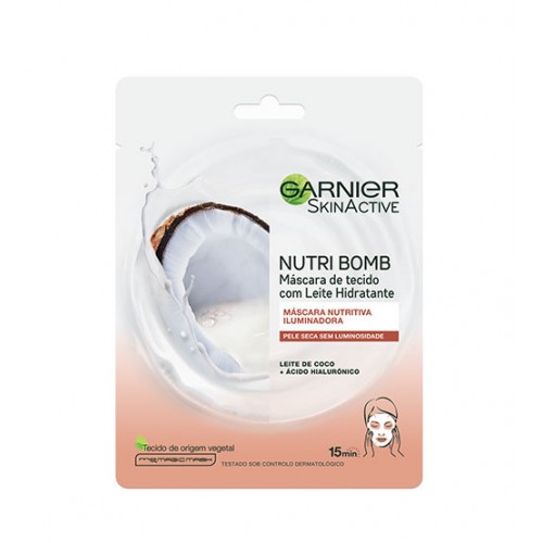 Garnier, Skin Active Máscara em Tecido Nutri Bomb