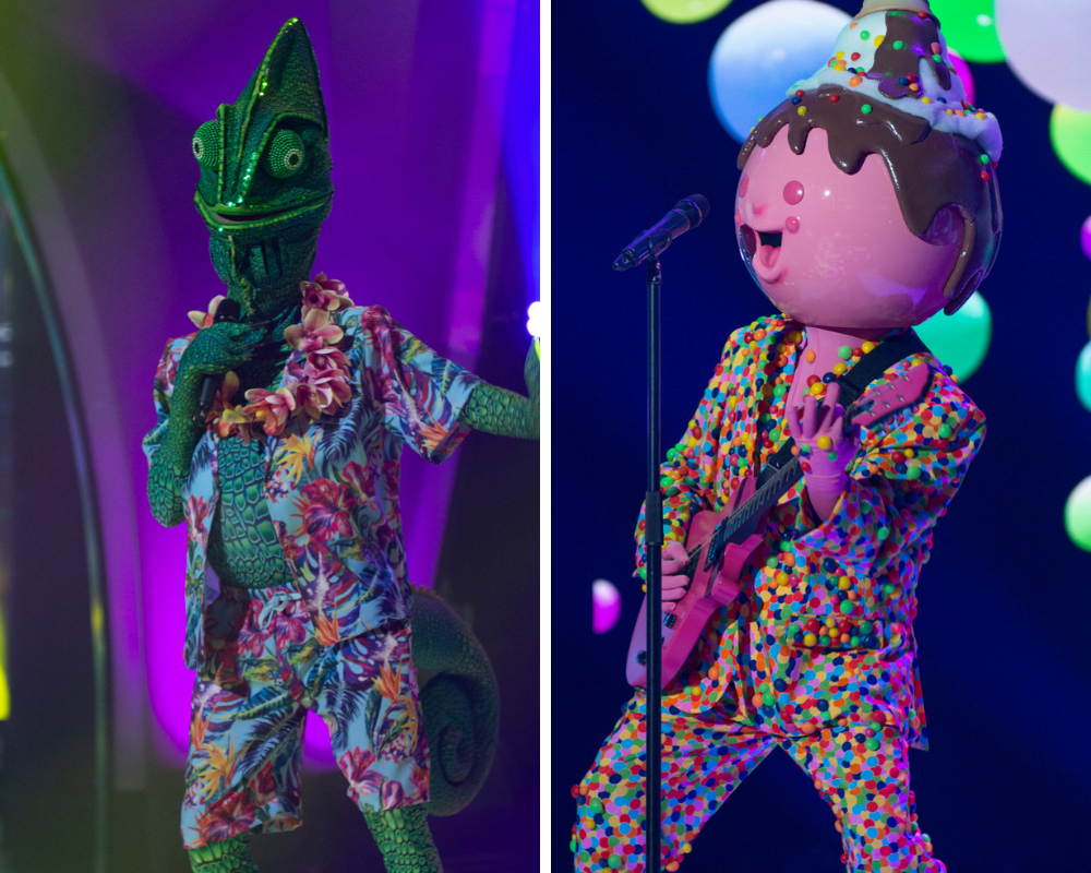 “A Máscara”. Gelado e Camaleão são desvendados e um deles teve direito a beijo