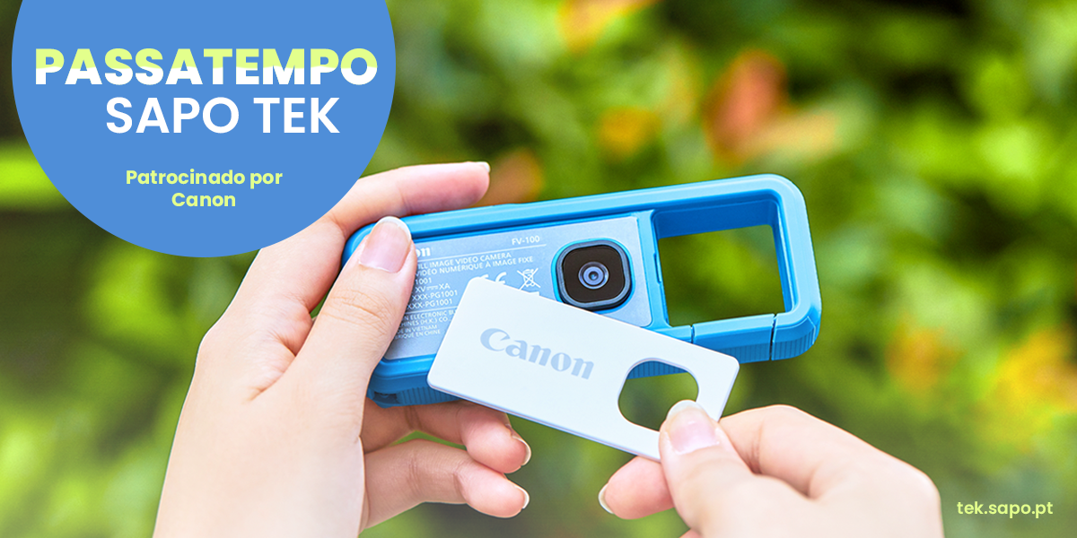 Passatempo SAPO TEK: Está apurado o vencedor do passatempo “Explore o seu lado mais criativo com a Canon IVY REC”