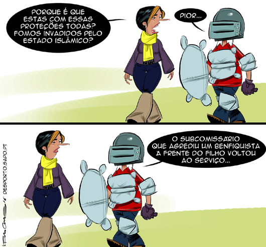 Homem prevenido...