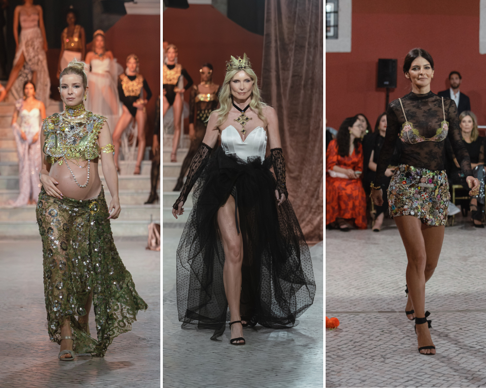 De Alice Trewinnard a Luísa Beirão, o desfile de Cata Vassalo encheu-se de famosas e joias deslumbrantes