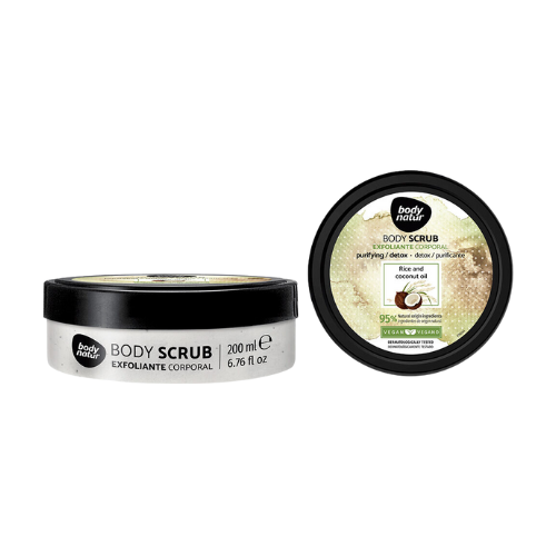 Body Natur, Esfoliante Corporal Arroz e Óleo Coco