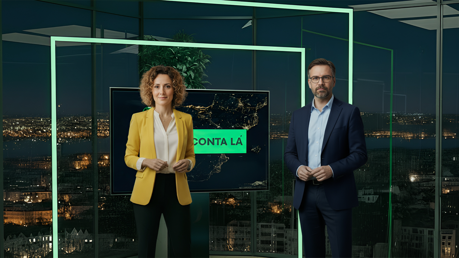 Dois comentadores virtuais vão entrar na cobertura da noite eleitoral do CONTA LÁ