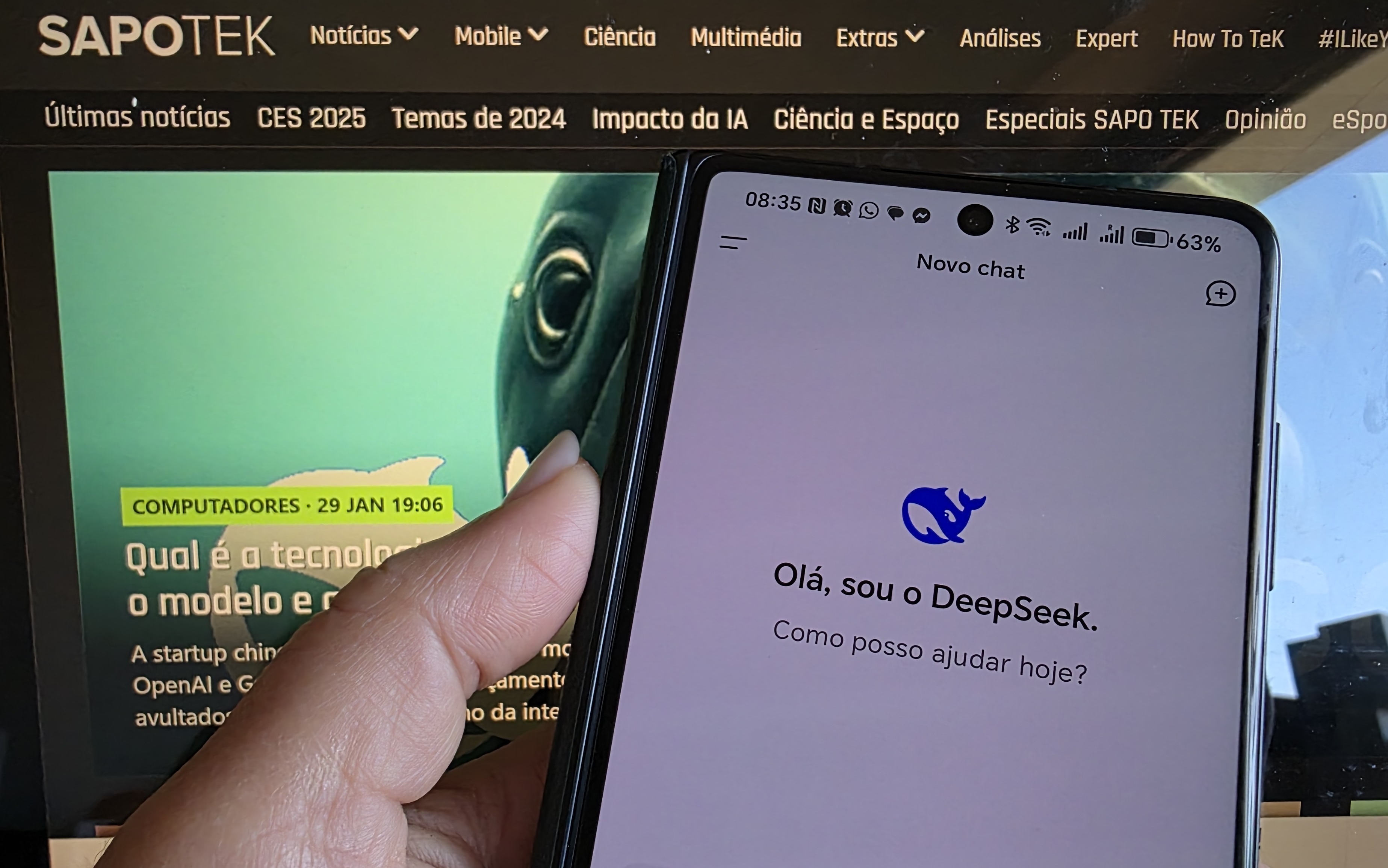 IA da chinesa DeepSeek evolui para novos modelos que desafiam ChatGPT e Gemini