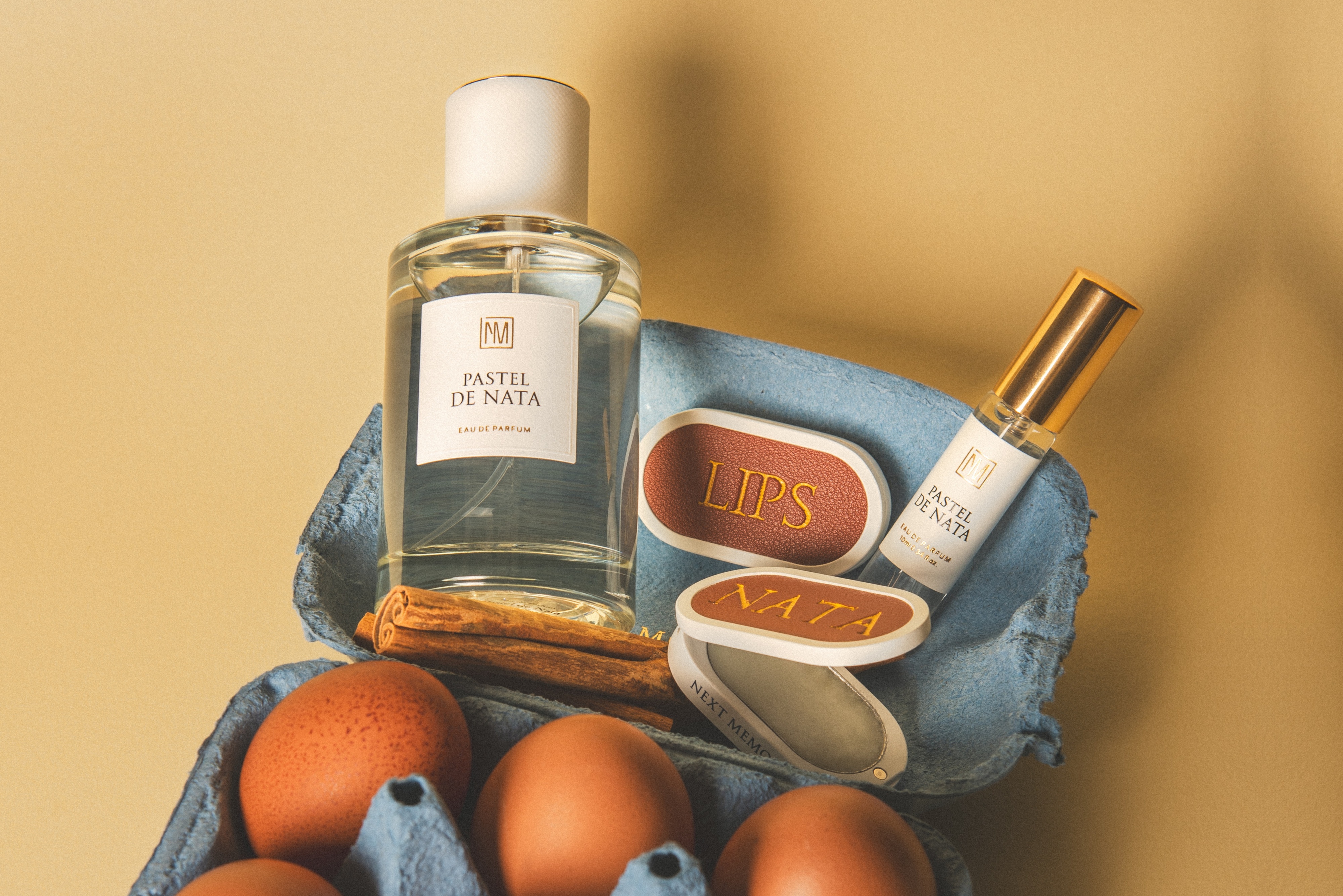 Não é de comer, mas é de chorar por mais. Este novo bálsamo labial da Next Memory sabe a pastel de nata