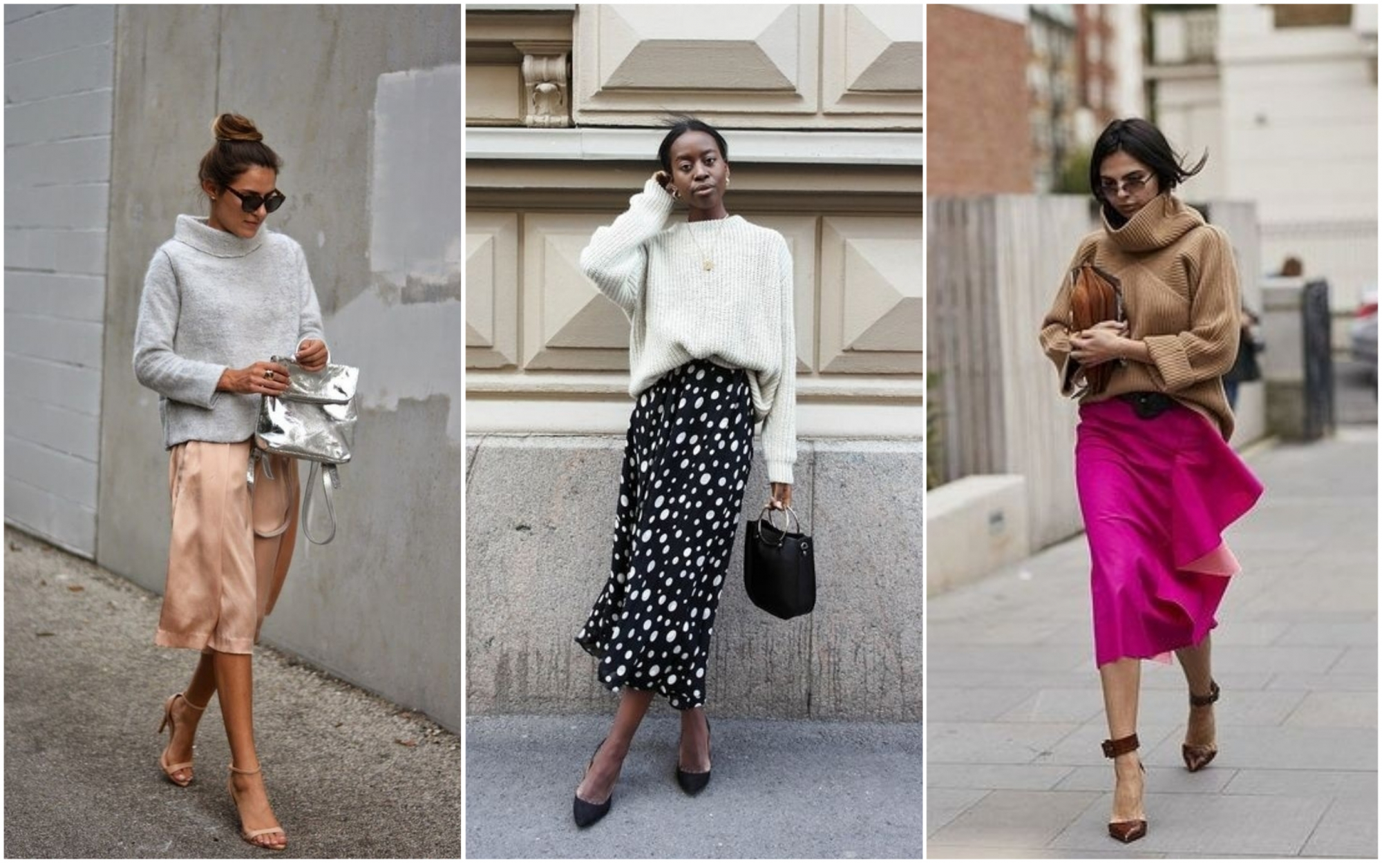 Camisola e saia. 18 peças-chave para aderir à fórmula mais prática, elegante e cool da estação