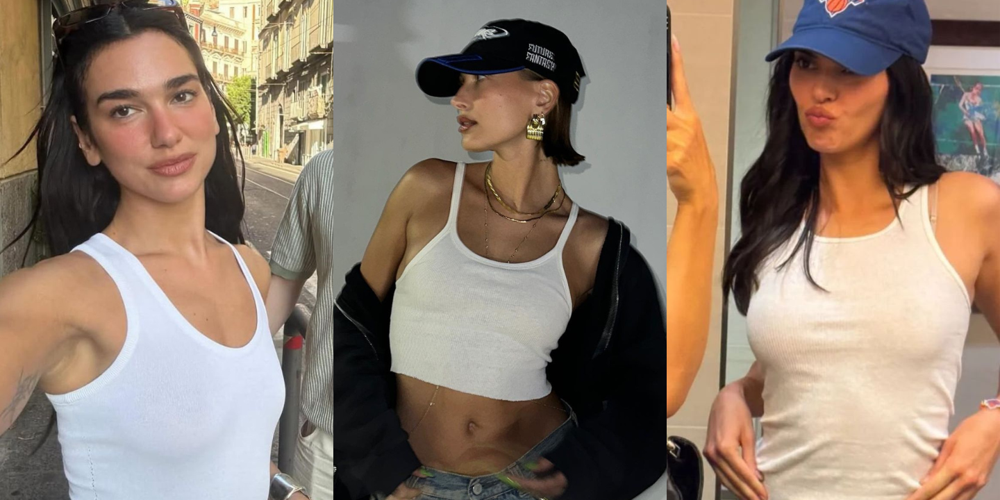 Tops brancos. A grande tendência do verão é um básico que tem no armário (mas temos mais 12 sugestões)