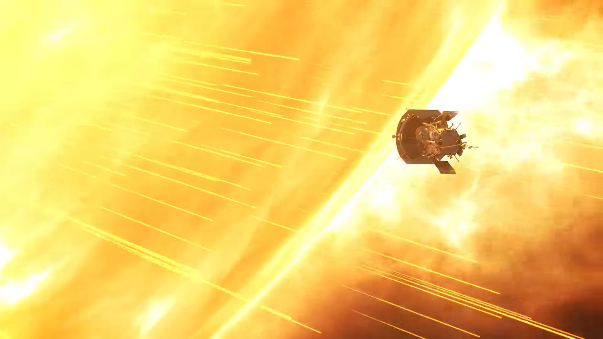 Imagens inéditas mostram o voo “rasante” da Parker Solar Probe na atmosfera solar