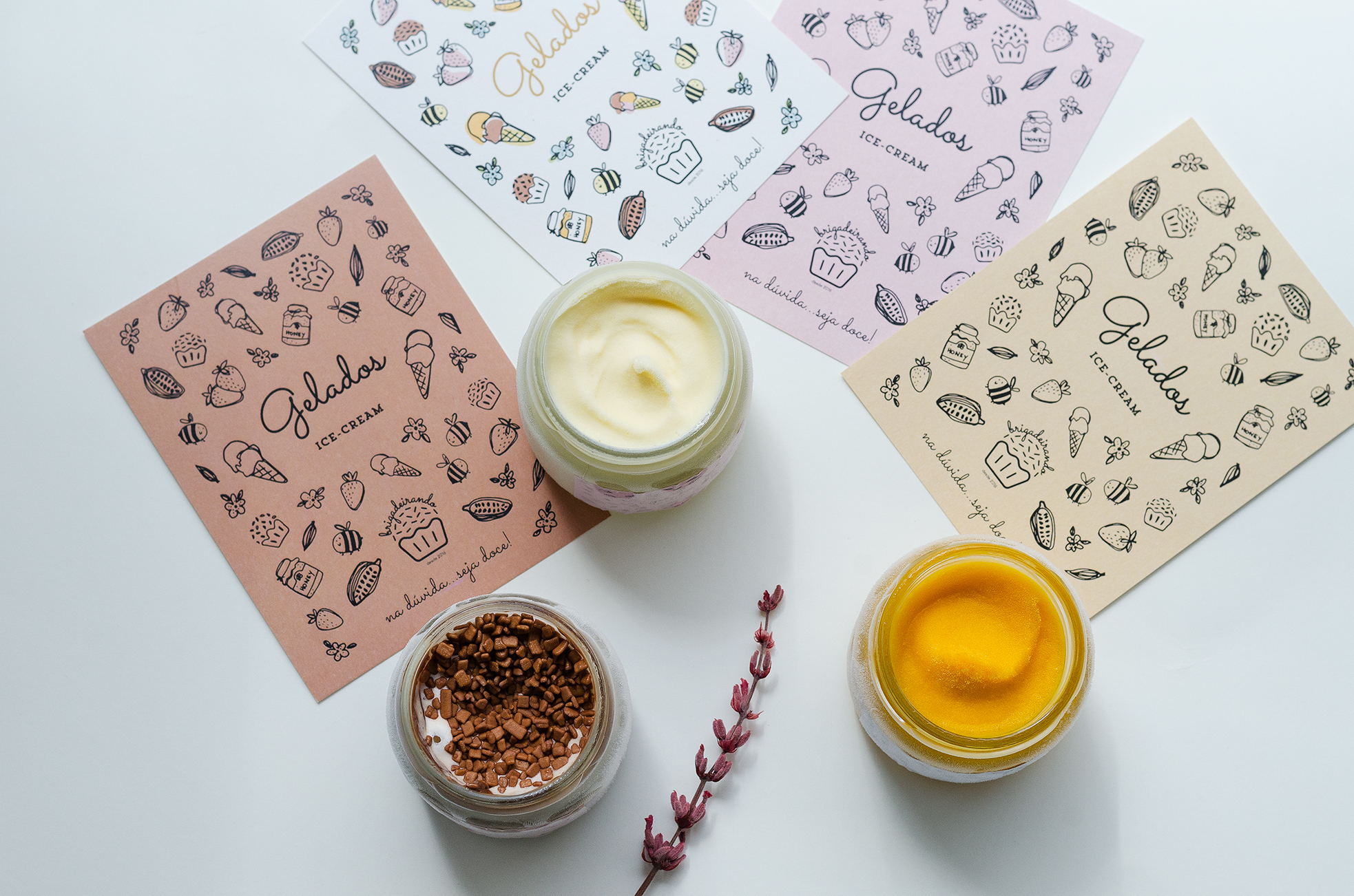 Alerta, gordice! Brigadeirando lança gelados artesanais (esqueça a contagem de calorias)