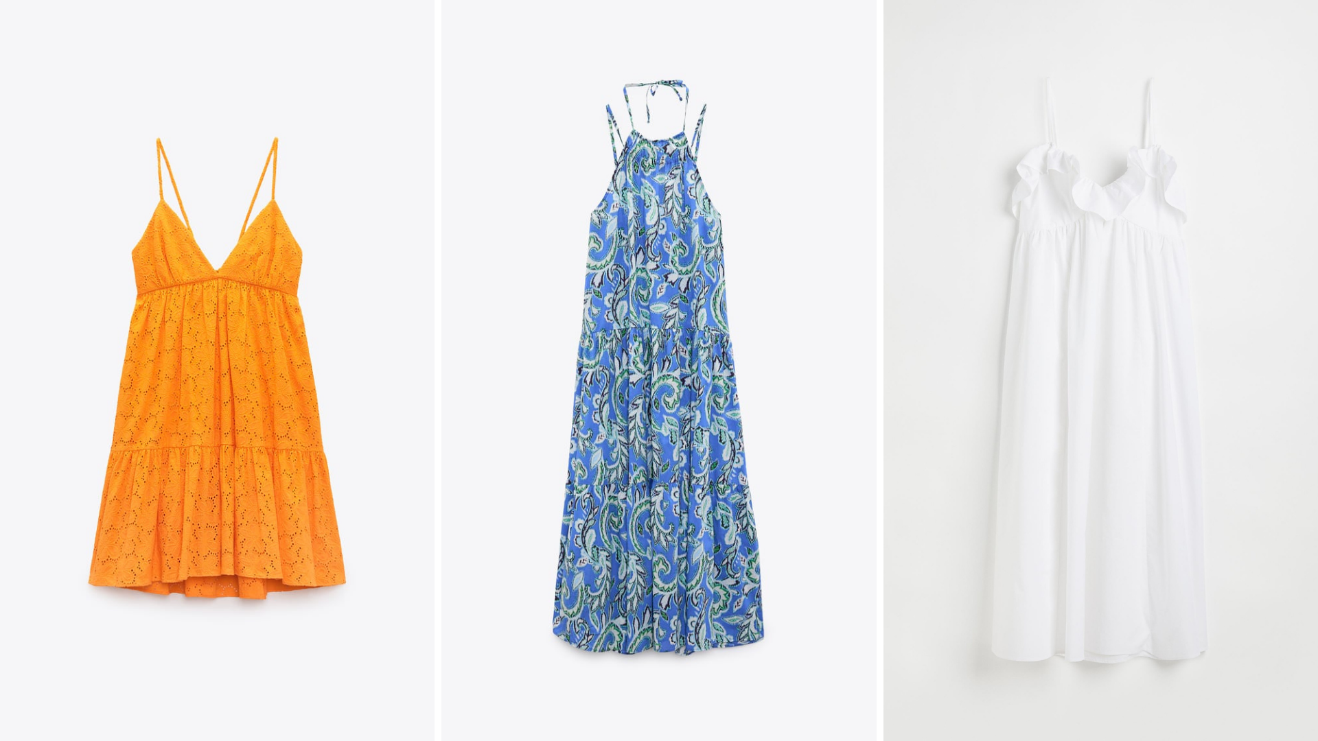 A melhor forma de terminar um dia de praia é com um sunset — e estes vestidos são perfeitos para a ocasião