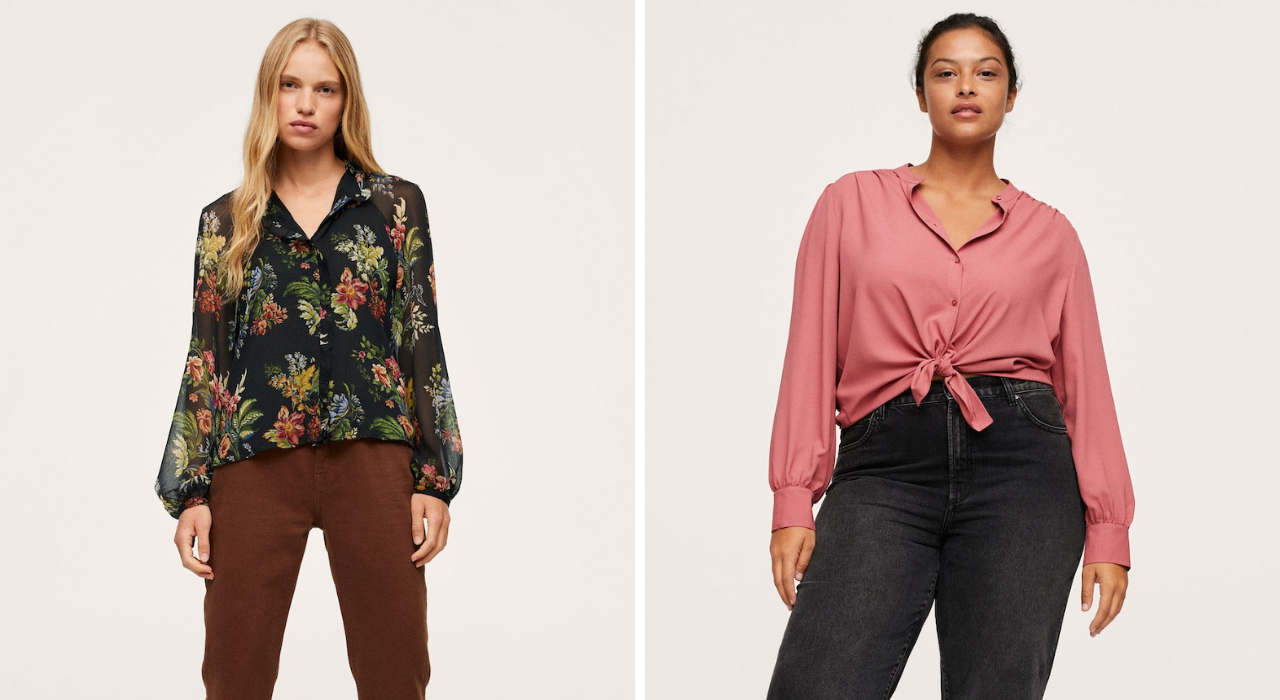 Da estampada à manga abaloada, temos 20 blusas para usar no outono (por menos de 30€)