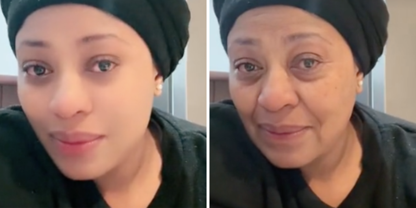 Filtro do TikTok que envelhece levou mulher às lágrimas pelas parecenças com a mãe, que já morreu