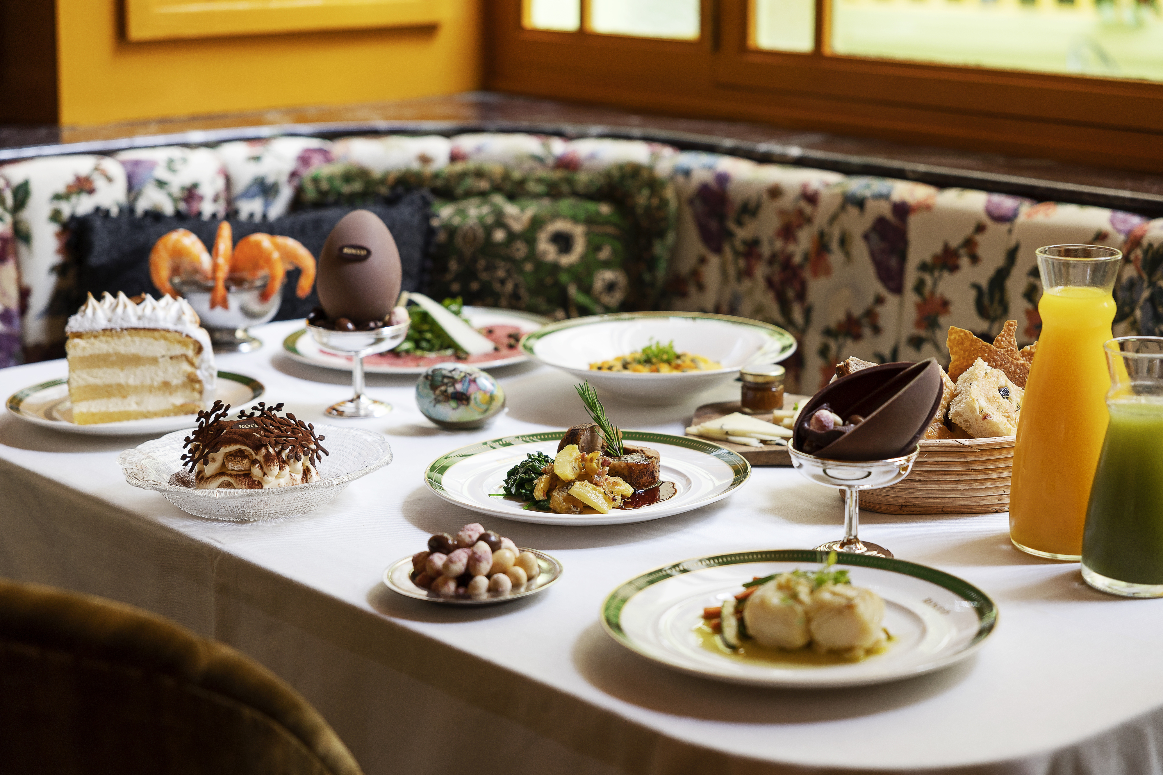 Um almoço de Páscoa meio português, meio italiano e um ovo XL: é assim que se celebra no Rocco