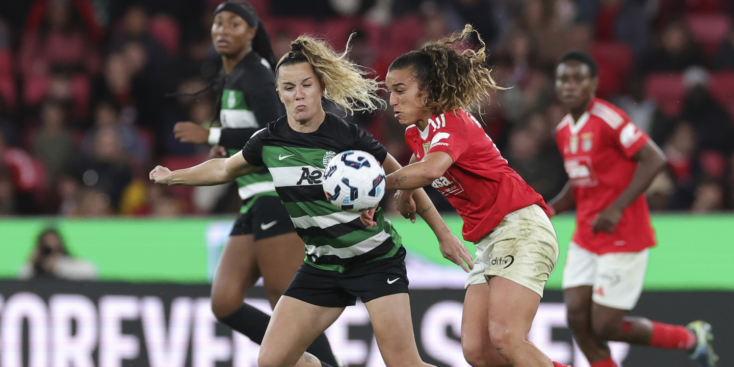 Benfica segura liderança na Liga feminina com empate frente ao Sporting