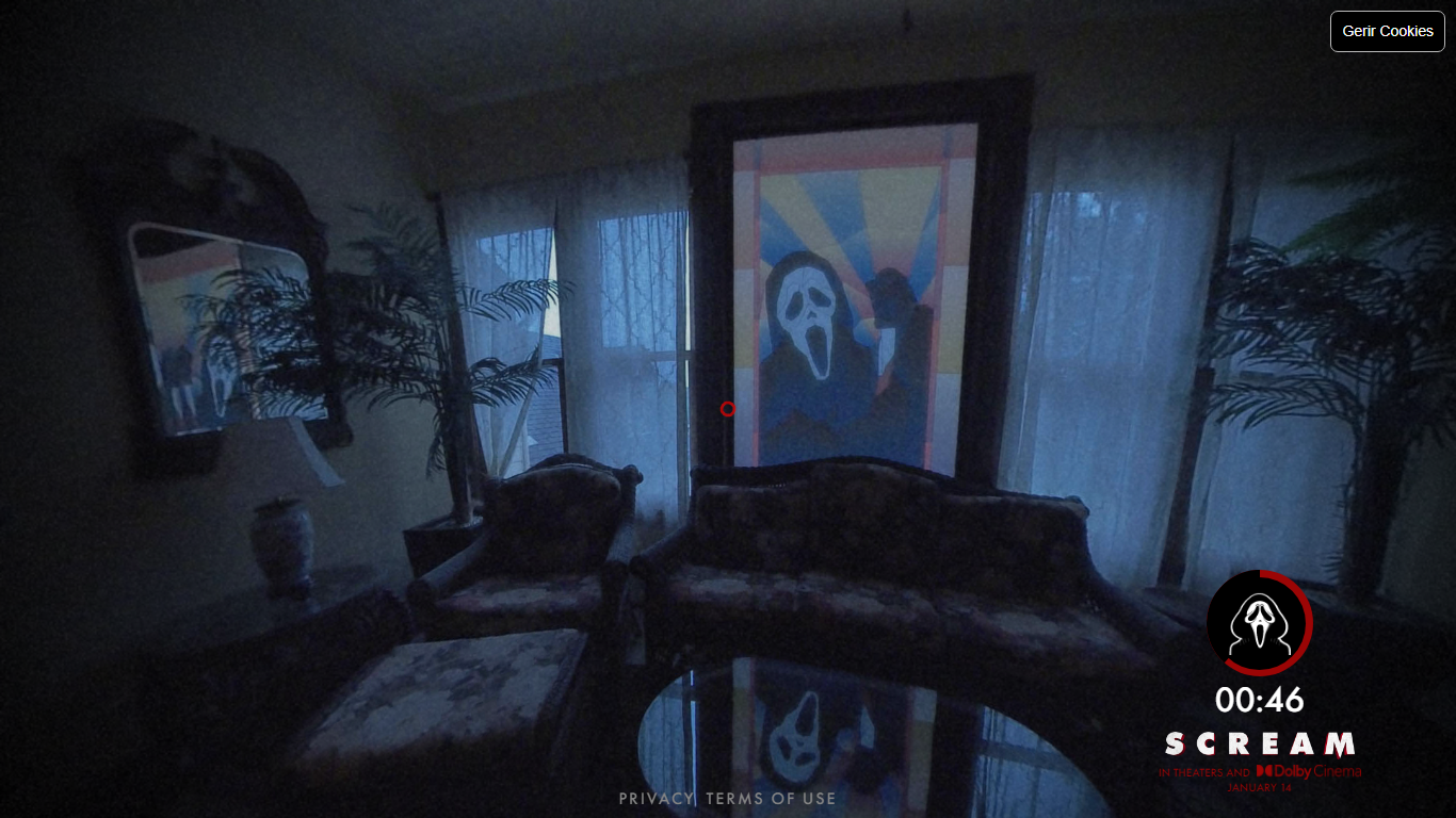 Tem o que é preciso para sobreviver à casa de Scream? Tente escapar a Ghostface neste jogo