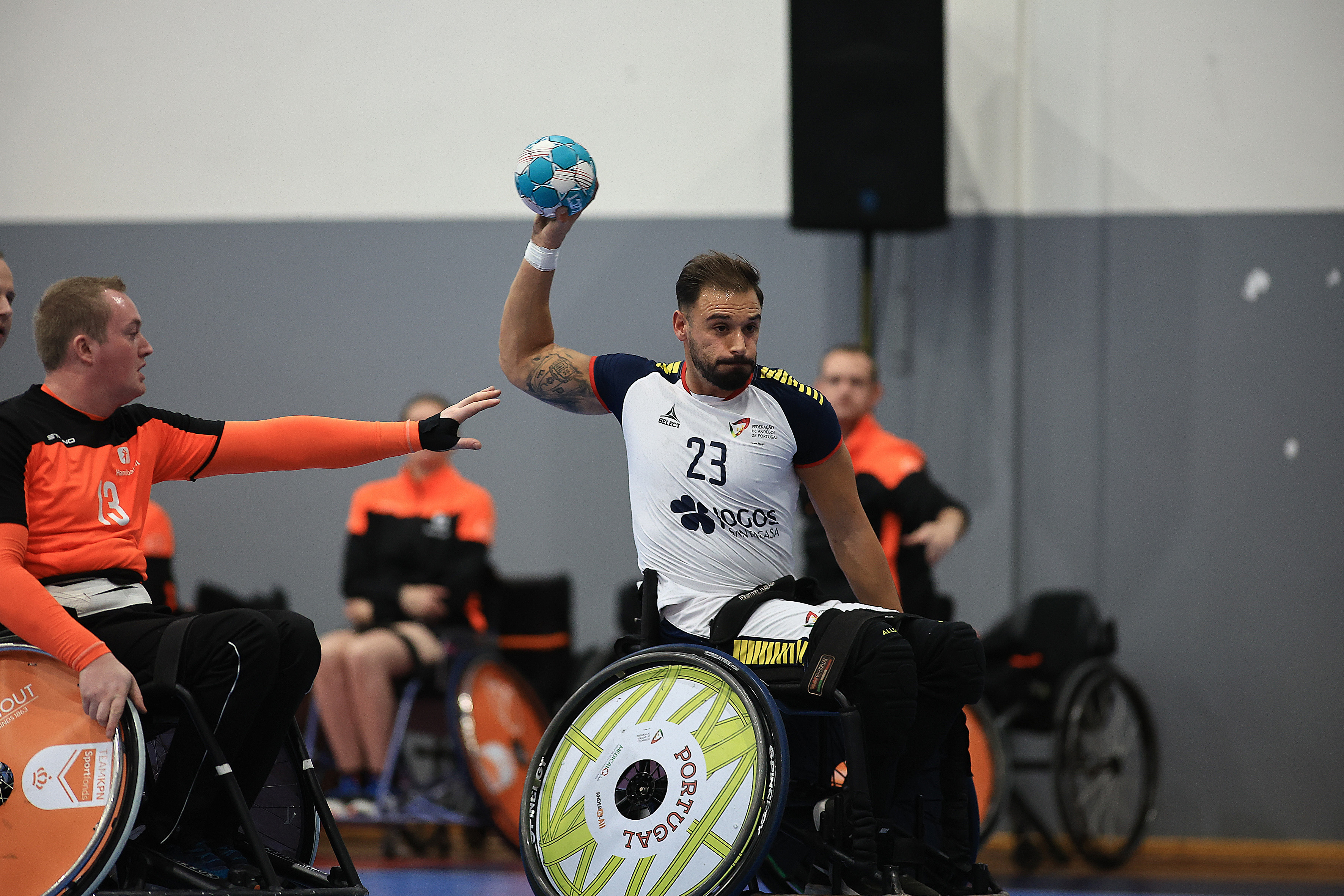 No andebol em cadeira de rodas Portugal é 'rei' da Europa e do Mundo. O  sonho, agora, são os Jogos Paralímpicos - Jogos Paralimpicos - SAPO Desporto