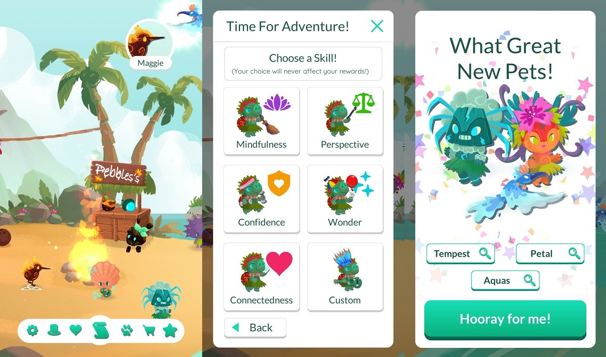 Embarque em aventuras divertidas numa ilha paradisíaca e aprenda novos hábitos mais saudáveis