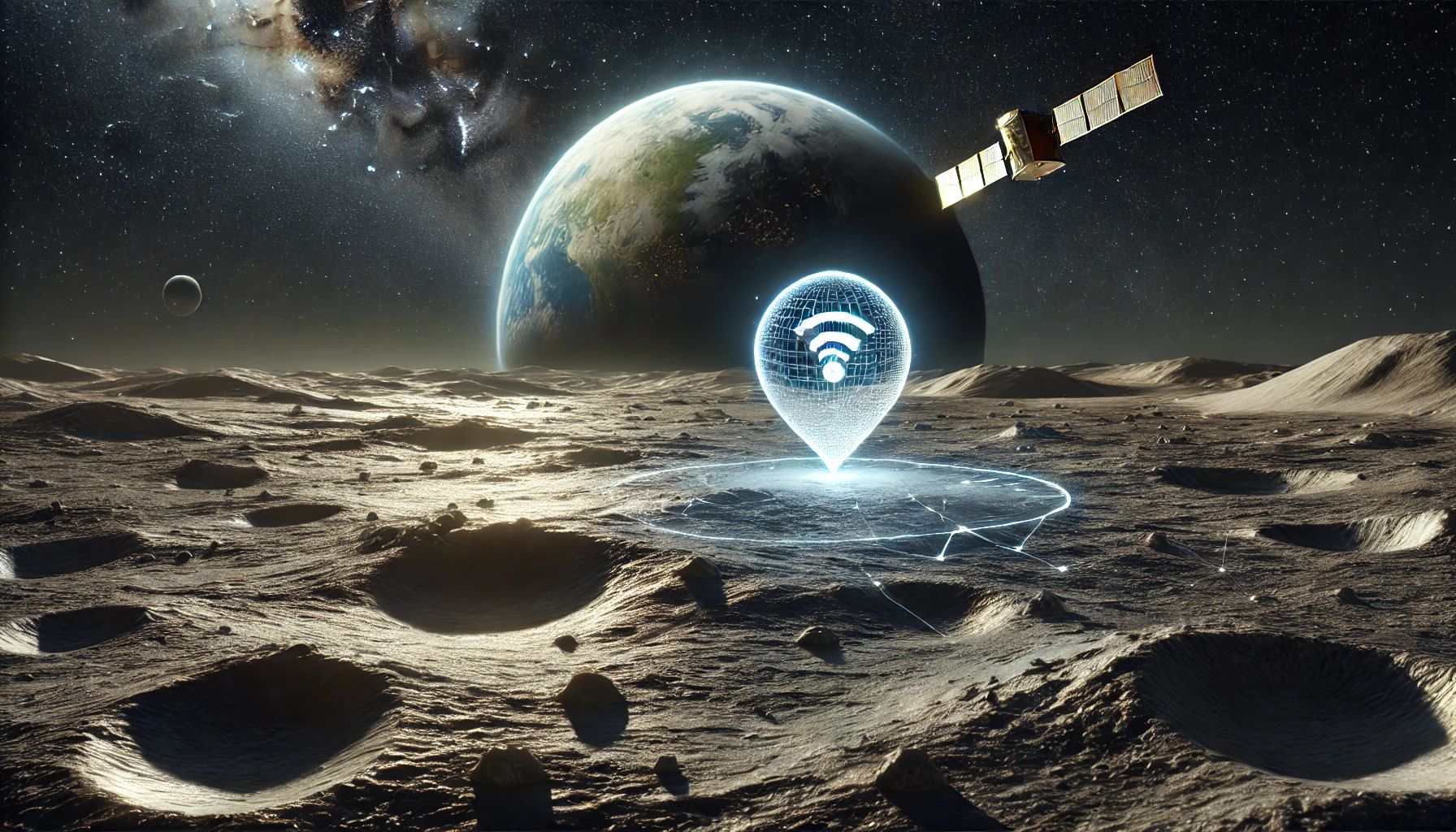 Exploração espacial avança com uso de GPS na Lua