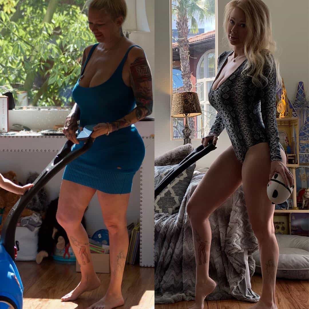 Jenna Jameson O antes e depois da atriz após perder 36 quilos - Atualidade  foto