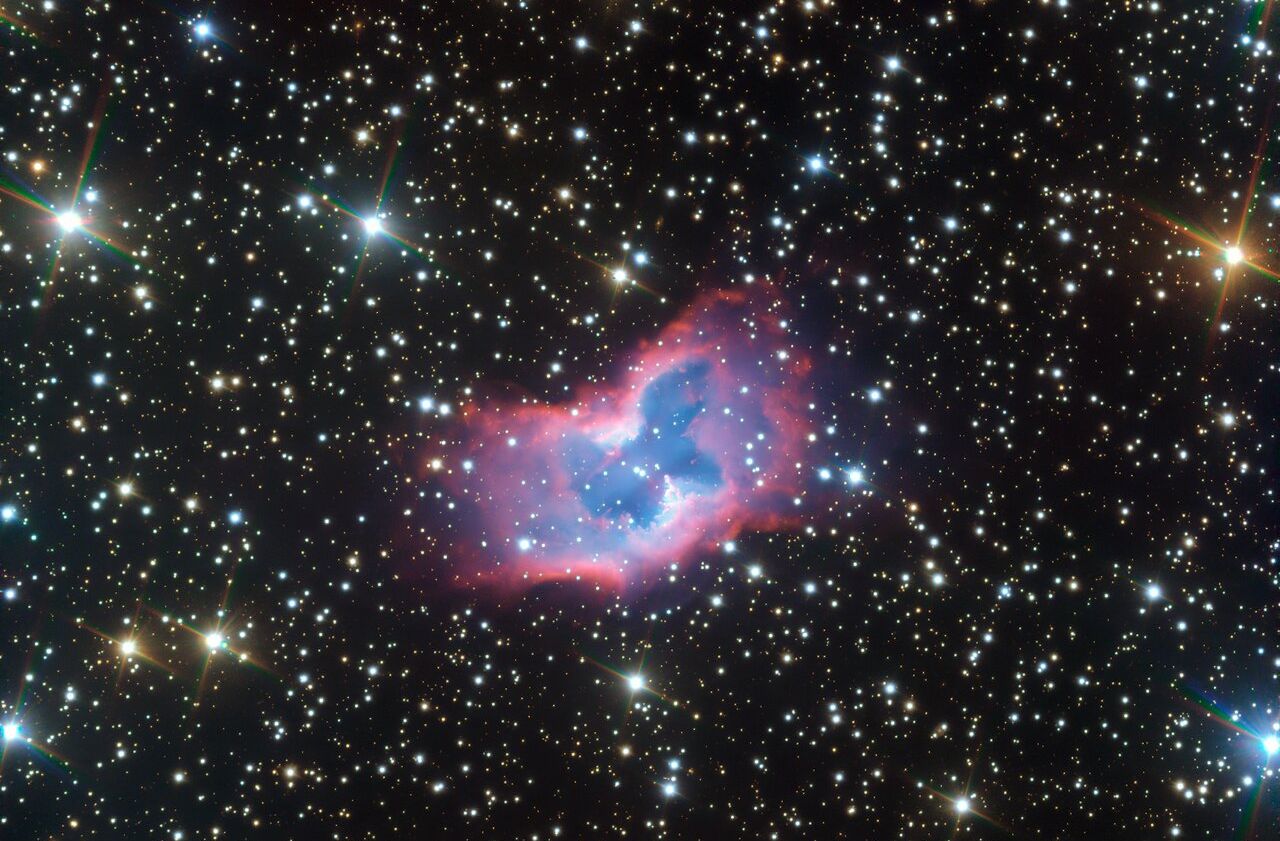 Telescópio do ESO mostra “borboleta espacial” com detalhe