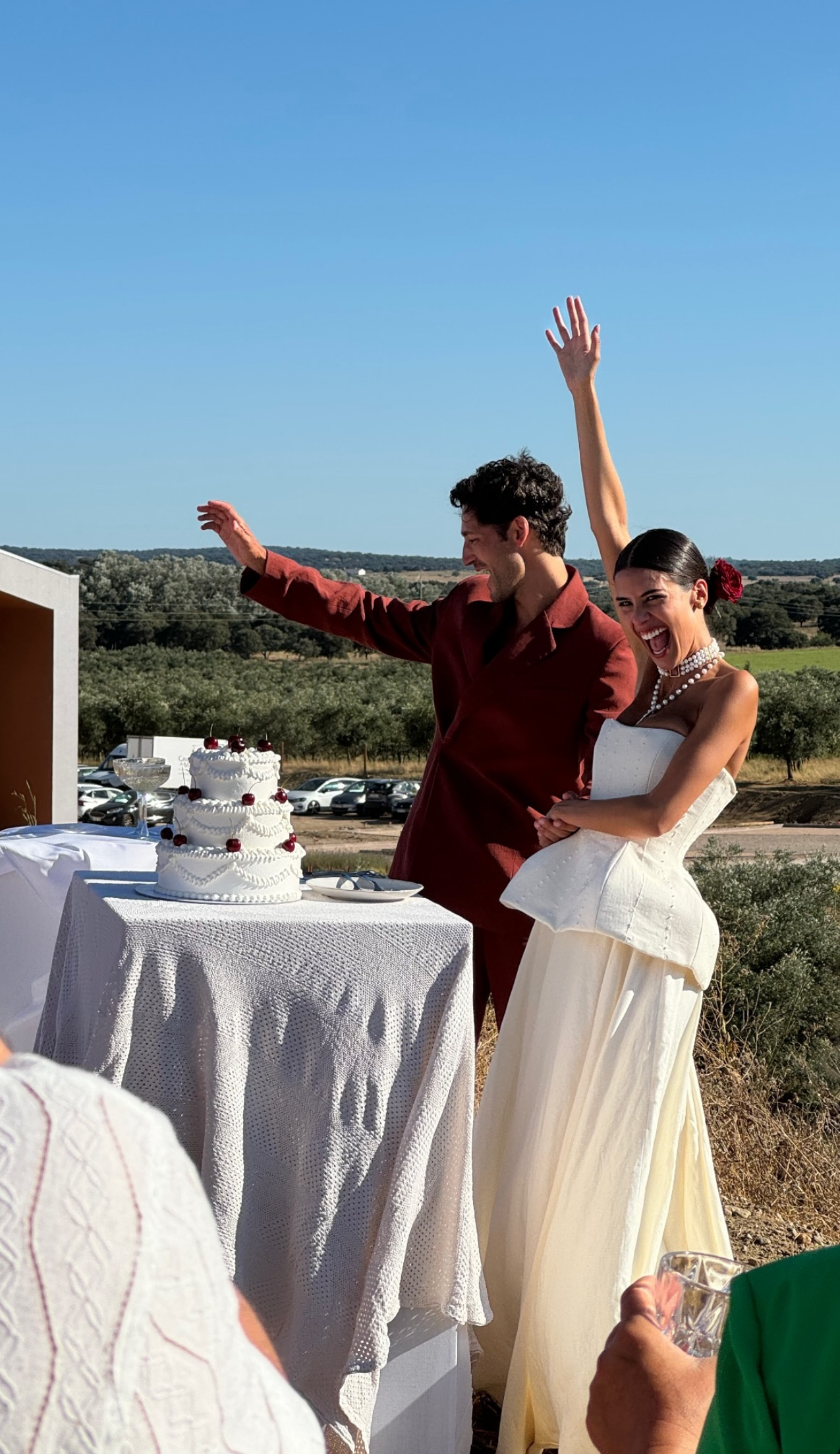 Veja as fotos do casamento de Isabela Valadeiro e Carlos Ferra numa herdade do Alentejo