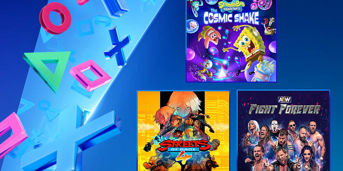 Streets of Rage 4 e AEW Fight nos jogos gratuitos do PS Plus de junho. Oferta estende-se a títulos PS VR2