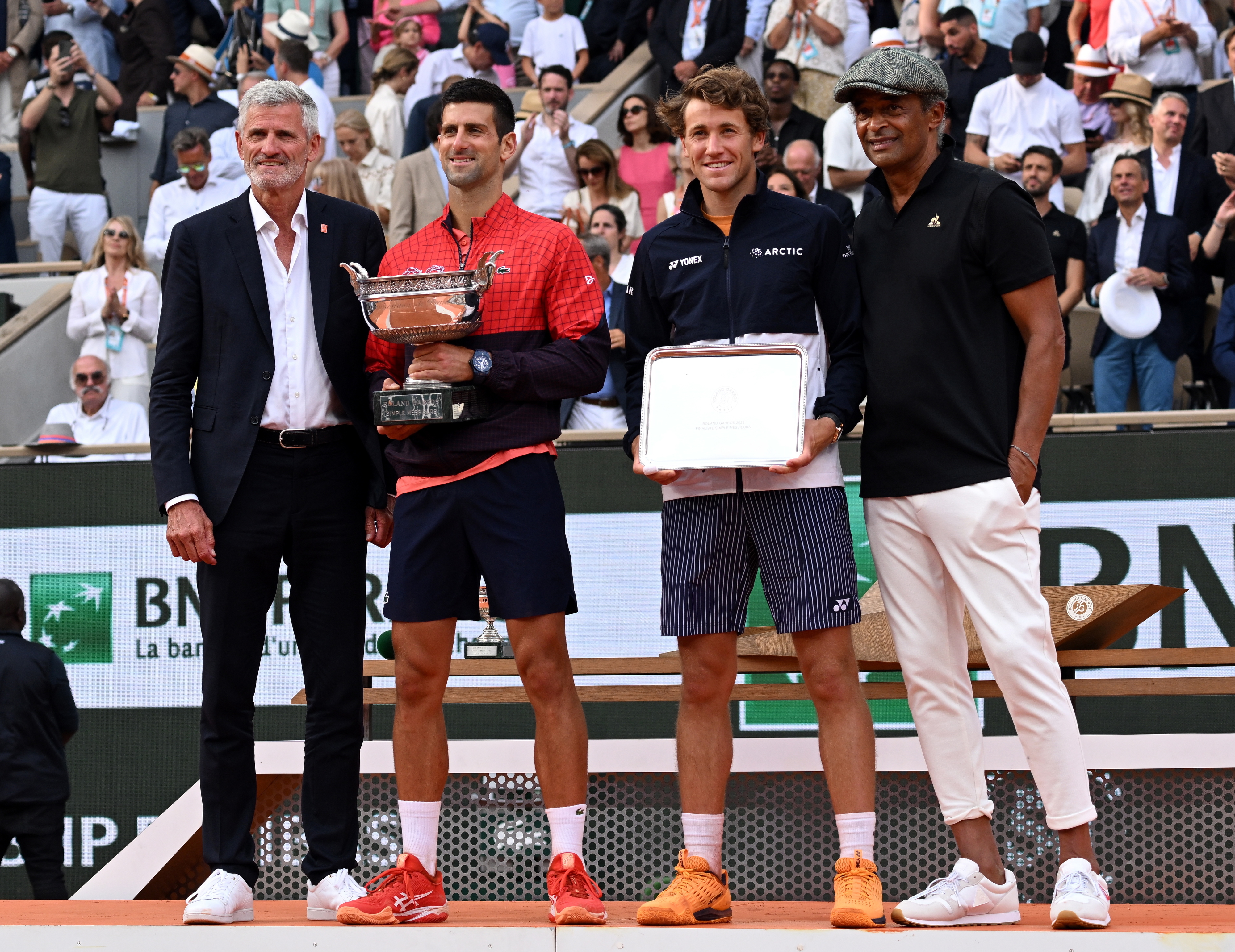 Djokovic está a celebrar o 23.º Grand Slam em Portugal