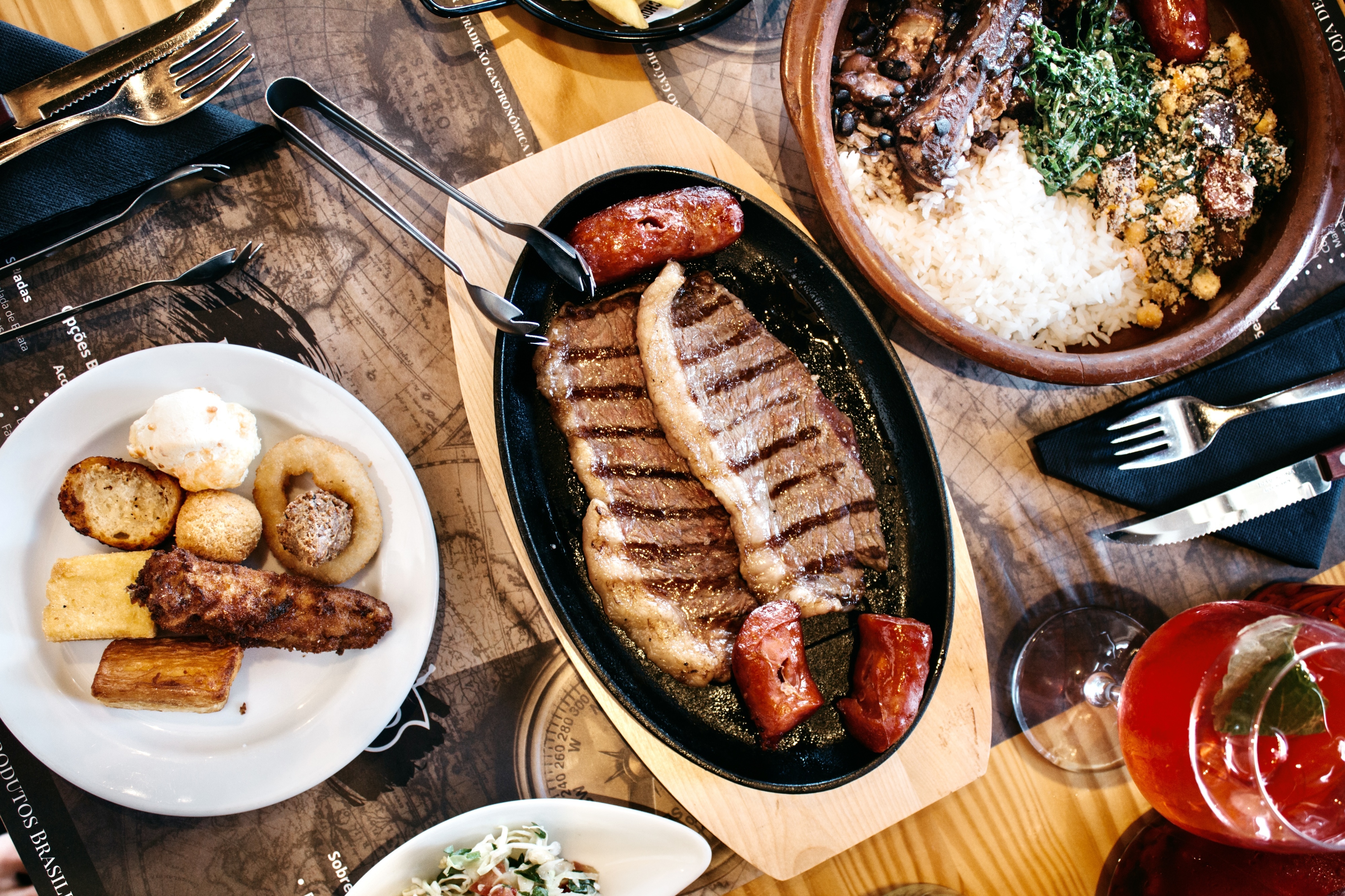 Fomos experimentar o rodízio premium do Fogão Gaúcho e comemos 4 variedades de picanha