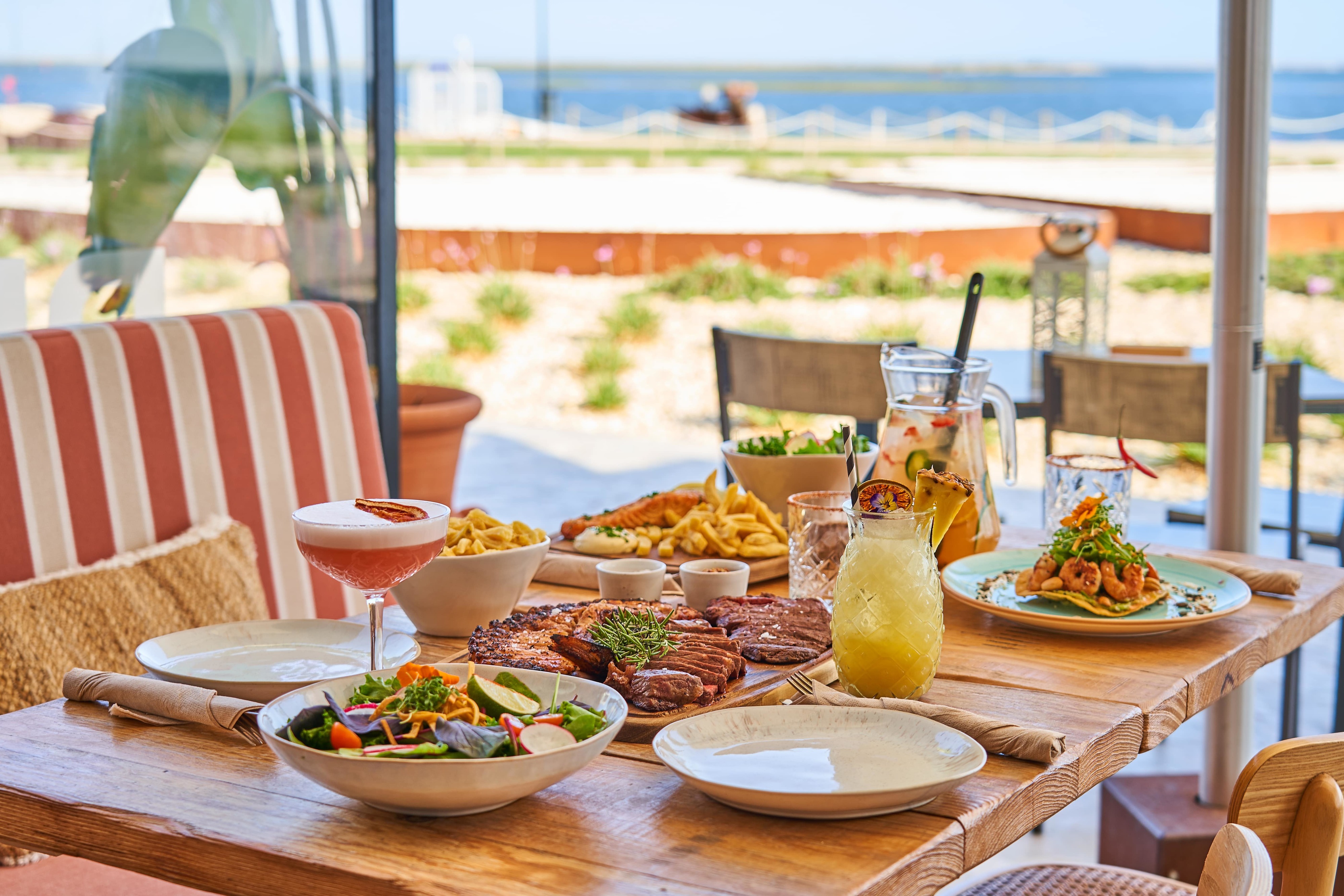 Playa. As propostas deste novo restaurante com vista para a Ria deixaram-nos com água na boca