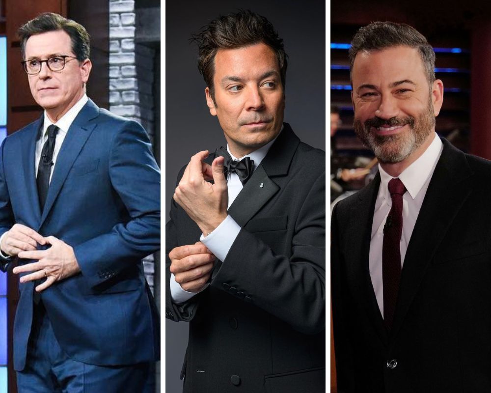 Parados por causa da greve dos guionistas, apresentadores norte-americanos lançam podcast solidário