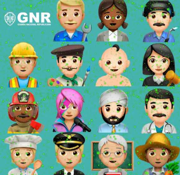 PSP e GNR continuam originais na comunicação — até quando o assunto é COVID-19