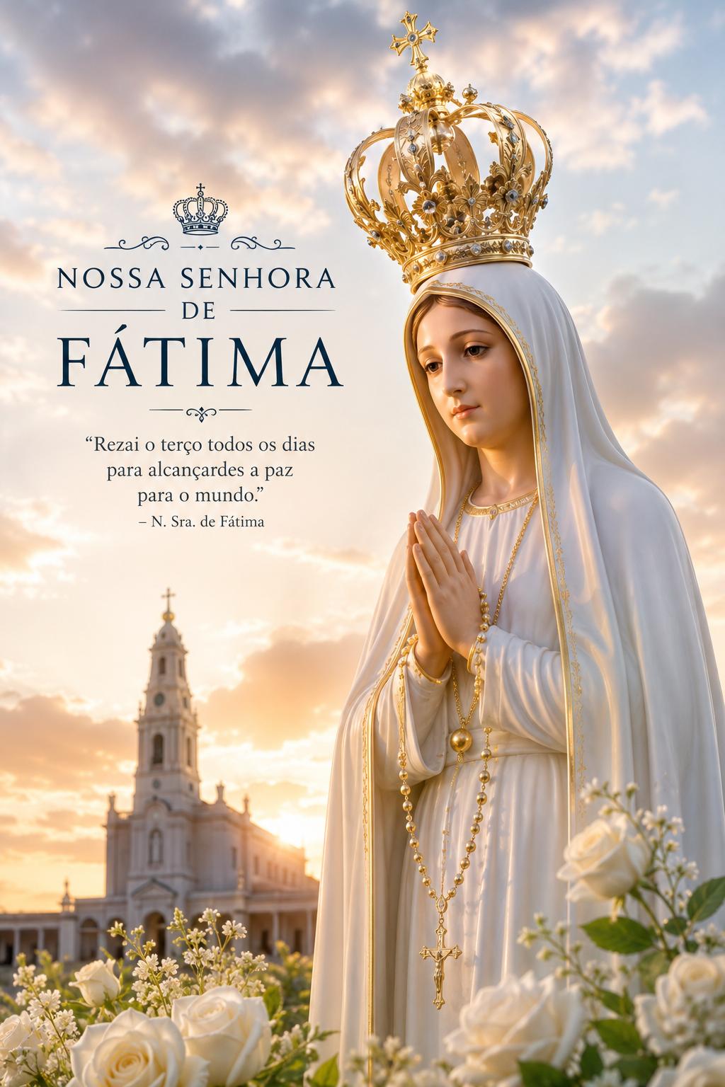 The Light crosses the heart of Portugal: May 13th, day of Our Lady of Fátima