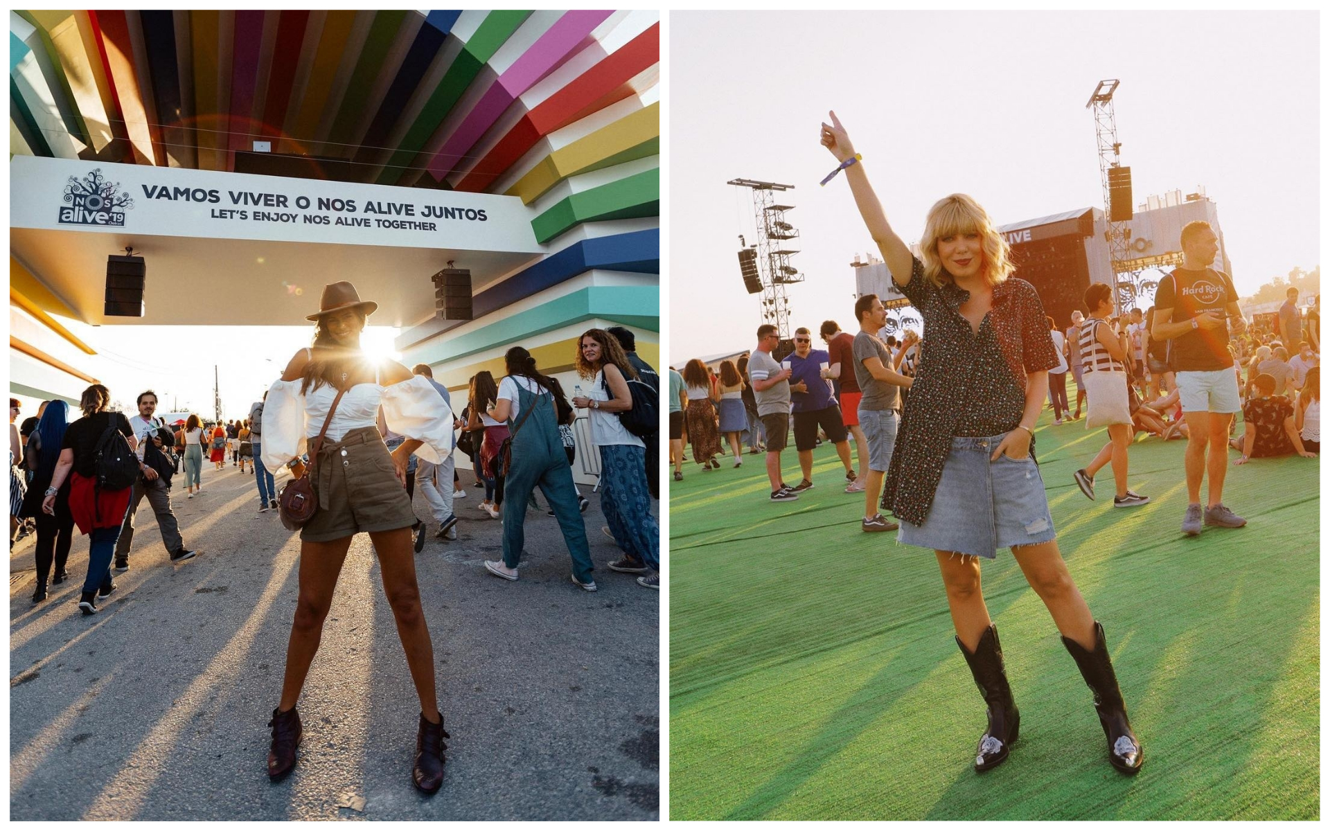 De Cláudia Vieira a Raquel Strada, os looks dos influenciadores no NOS Alive