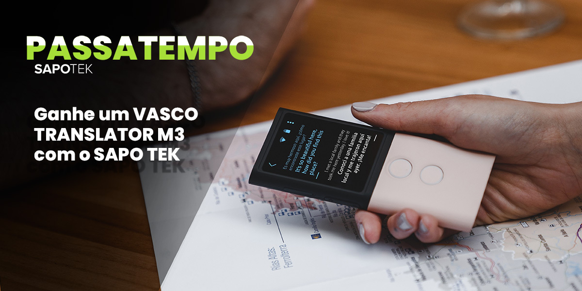 Lost in translation? Participe neste passatempo e habilite-se a ganhar um Vasco Translator M3